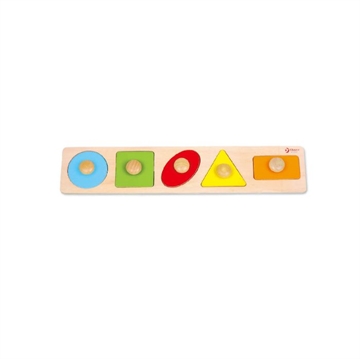 Classic World Puslespil, gemometri m/knop 45x9 cm +12mdr