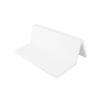 Markland Pure Foldemadras 100x100, Hvid