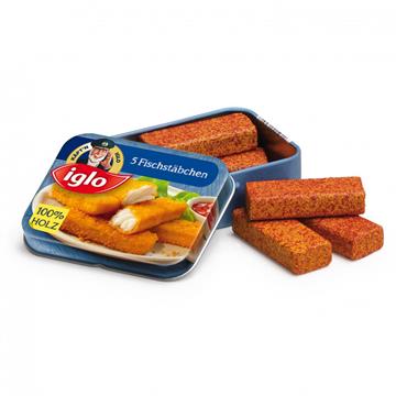 Erzi Fishfingers i dåse