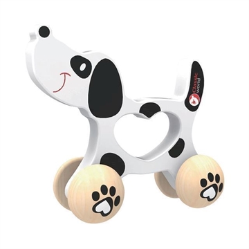 Classic World Rangle, hund m/hjerte 12x6 cm +10mdr