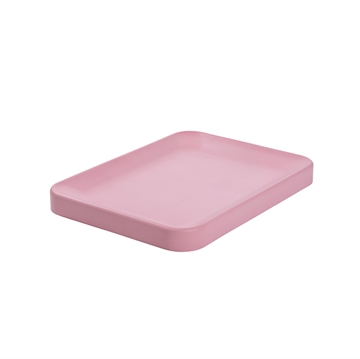 Puslepude Rosa Skum, formstøbt