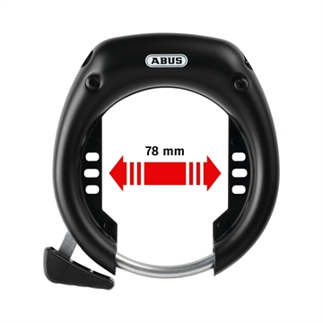 ABUS SHIELD™ Plus 5750L NR BK OE, cykellås