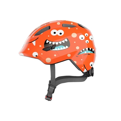 ABUS - Cykelhjelm, Smiley 3.0, orange monster, M