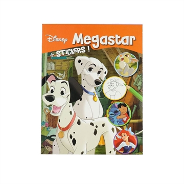 Megastar malebog, Disney figurer
