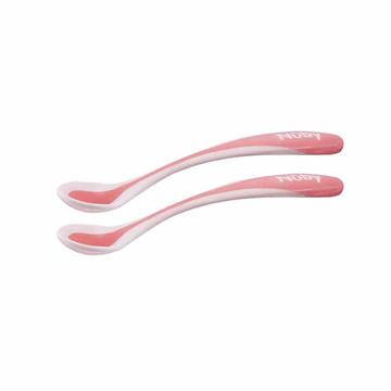 Nuby Varmesensitive skeer - 2 stk. - Pink