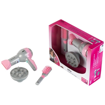 Braun hårtørrer Pink m/børste +3år