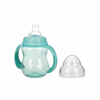Nuby Drikkekop med håndtag - 240 ml. - Grøn 