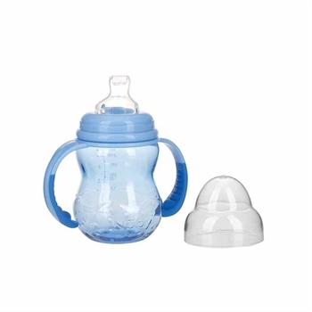 Nuby Drikkekop med håndtag - 240 ml. - Blå 