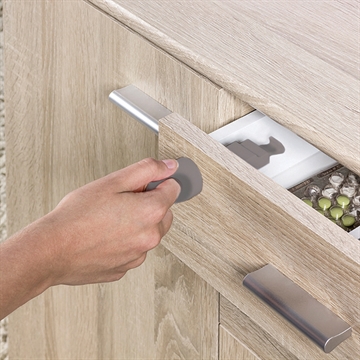 Adhesive Magnet Lock SC807 hvid