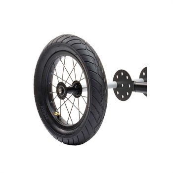 Trybike hjulsæt - fra to til tre hjul, sort