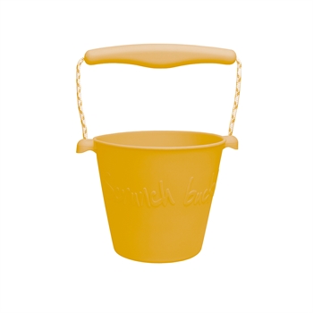 Scrunch-bucket - sennepsfarvet